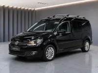 Gebraucht VW Caddy Maxi 140 PS (102 kW) 2015 Schwarz Van / Kleinbus