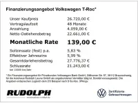 Gebraucht VW T-Roc Goal 150 PS (110 kW) 2025 Blau SUV