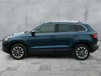 Gebraucht Skoda Karoq Clever 150 PS (110 kW) 2021 Lavablau metallic SUV