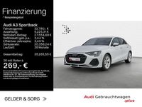 Gebraucht Audi A3 S-Line 150 PS (110 kW) 2025 Gletscherweiß metallic Limousine