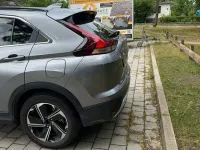 Gebraucht Mitsubishi Eclipse Cross Plus 188 PS (138 kW) 2022 Grau SUV