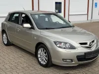Gebraucht Mazda 3 Active 105 PS (77 kW) 2009 Silber Kleinwagen