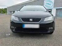 Gebraucht Seat Leon 105 PS (77 kW) 2014 Schwarz Kombi