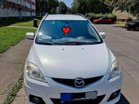 Gebraucht Mazda 5 116 PS (85 kW) 2008 Weiß Van / Kleinbus