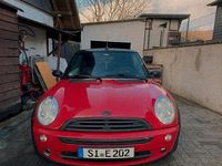 Gebraucht Mini One Cabriolet 90 PS (66 kW) 2005 Rot Cabrio