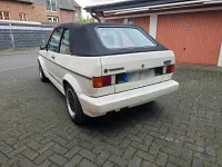 Gebraucht VW Golf Cabriolet 98 PS (72 kW) 1990 Weiß Cabrio