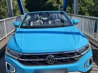 Gebraucht VW T-Roc Cabriolet 150 PS (110 kW) 2022 Blau Cabrio