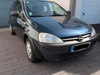 Gebraucht Opel Corsa 75 PS (55 kW) 2001 Blau Kleinwagen