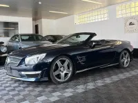 Gebraucht Mercedes SL350 AMG line 306 PS (225 kW) 2012 Blau Cabrio