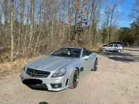 Gebraucht Mercedes SL63 AMG AMG 525 PS (386 kW) 2008 Silber Cabrio