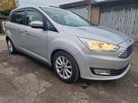 Gebraucht Ford Grand C-Max Premium 125 PS (91 kW) 2018 Weiß Van / Kleinbus