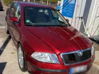 Gebraucht Skoda Octavia Ambiente 105 PS (77 kW) 2006 Rot Limousine