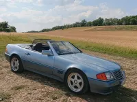 Gebraucht Mercedes SL300 231 PS (169 kW) 1991 Blau Cabrio