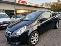 Gebraucht Opel Corsa Edition 87 PS (63 kW) 2010 Schwarz Kleinwagen