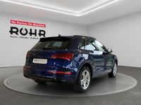 Gebraucht Audi Q5 S-Line 204 PS (150 kW) 2022 Navarrablau metallic SUV