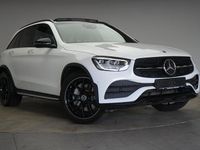 Gebraucht Mercedes GLC300 AMG line Plus 245 PS (180 kW) 2021 Weiß SUV