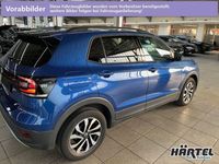 Gebraucht VW T-Cross Active 95 PS (69 kW) 2021 Reef blue, metallic SUV