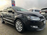 Gebraucht VW Polo Team 86 PS (63 kW) 2010 Schwarz Kleinwagen