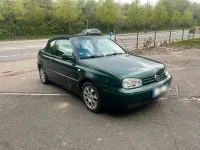Używany VW Golf 115 KM (84 kW) 2001 Zielony Kabriolet
