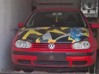 Gebraucht VW Golf IV 75 PS (55 kW) 2002 Rot Kleinwagen