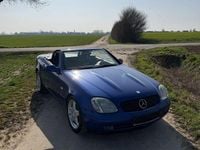 Gebraucht Mercedes SLK230 193 PS (141 kW) 2001 Blau Cabrio