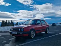 Gebraucht VW Golf III 90 PS (66 kW) 1991 Rot Kleinwagen