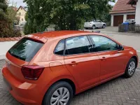 Gebraucht VW Polo Comfortline 95 PS (69 kW) 2019 Orange Kleinwagen