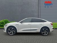 Gebraucht Audi e-tron Sportback Performance 369 kW (503 PS) 2021 Gletscherweiß metallic SUV