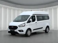 Gebraucht Ford Transit Custom 131 PS (96 kW) 2020 Weiß Van / Kleinbus