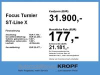 Neu Ford Focus ST-Line X 155 PS (114 kW) 2025 Magneticgrau (metallic) Kombi