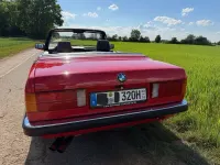 Gebraucht BMW 320 Cabriolet 129 PS (94 kW) 1990 Rot Cabrio