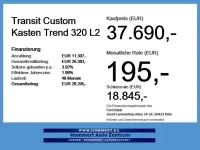 Nowe Ford Transit Custom Trend 150 KM (110 kW) 2026 Biały Minivan