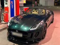 Gebraucht Jaguar F-Type R 340 PS (250 kW) 2013 Grün Cabrio