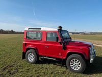 Gebraucht Land Rover Defender 122 PS (89 kW) 2011 Rot Kombi