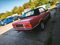 Gebraucht BMW 320 Cabriolet 129 PS (94 kW) 1990 Rot Cabrio