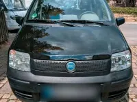 Gebraucht Fiat Panda 2006 Schwarz Kleinwagen