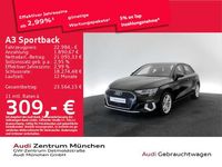 Gebraucht Audi A3 Advanced 204 PS (150 kW) 2022 Schwarz Limousine