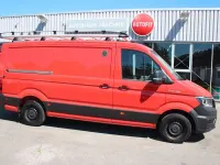 Używany MAN TGE 177 KM (130 kW) 2019 Czerwony Van