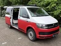 Gebraucht VW T6 140 PS (102 kW) 2015 Rot Van