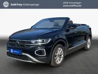 Gebraucht VW T-Roc Cabriolet Style 110 PS (80 kW) 2023 Schwarz Cabrio