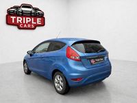 Gebraucht Ford Fiesta Titanium 97 PS (71 kW) 2009 Blau Kleinwagen