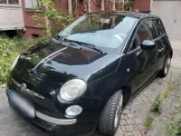 Gebraucht Fiat 500 Lounge 75 PS (55 kW) 2008 Schwarz Kleinwagen