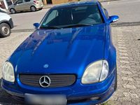Gebraucht Mercedes SLK230 196 PS (144 kW) 2000 Blau Cabrio