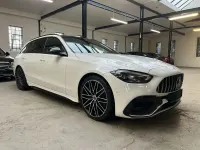 Gebraucht Mercedes C220 AMG line 200 PS (147 kW) 2021 Weiß Limousine