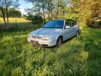 Gebraucht VW Golf 90 PS (66 kW) 2000 Silber Cabrio