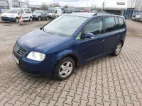 Gebraucht VW Touran Basis 102 PS (75 kW) 2005 Blau Van / Kleinbus