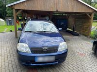 Gebraucht Toyota Corolla 110 PS (80 kW) 2003 Blau Kombi