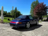 Gebraucht Porsche 993 285 PS (209 kW) 1997 Blau Cabrio