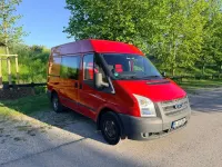 Gebraucht Ford Transit 125 PS (91 kW) 2012 Rot Van / Kleinbus
