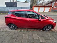 Gebraucht Nissan Micra Acenta 90 PS (66 kW) 2018 Rot Limousine